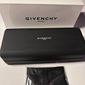 Givenchy Matte Black Glasses Case